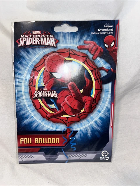 Marvel Ultimate Spider Man Foil Balloon Birthday Party Decoration Supplies 17"