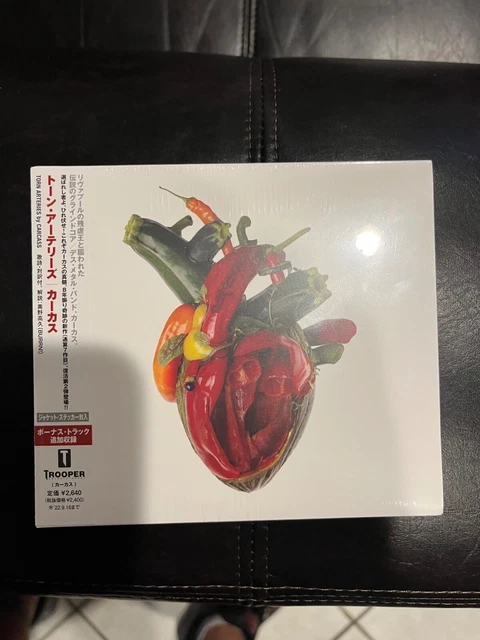 Carcass Torn Arteries Japan `+1BonusTrack CD OBI SEALED RARE 