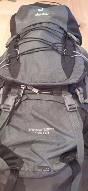 Deuter Aircontact 45+10 L Grey 2020 Backpack for men