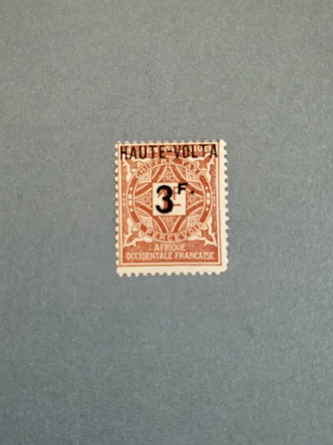 Stamps Burkina Faso Scott #J20 hinged