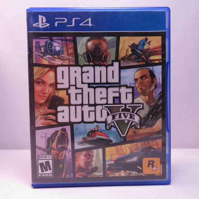 PS4 GTA 5 Grand Theft Auto V Complete With Map CIB Playstation- EUR 16 ...