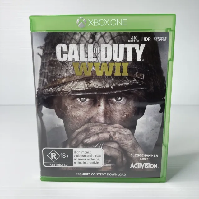 CALL OF DUTY: WWII (Xbox One, 2017) Free Postage AU Seller $16.88 -  PicClick AU