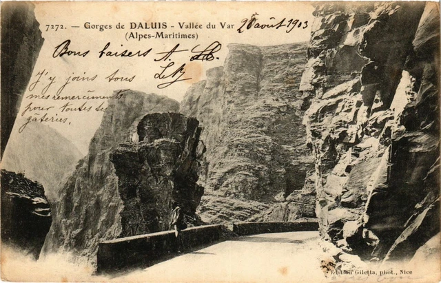 CPA Gorges de Daulis - Vallee du Var FRANCE (1005280)