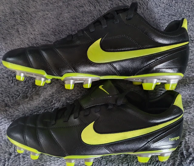 Nike Tiempo Legend Schmankerl - Fußballschuhe Unisex schwarz/grün, EUR Größe 46 2