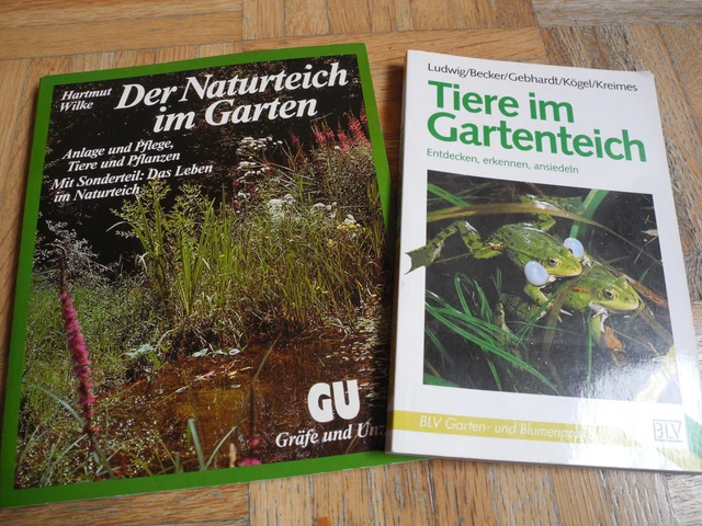 TIERE IM GARTENTEICH, entdecken und Der Naturteich im Garten Anlage und