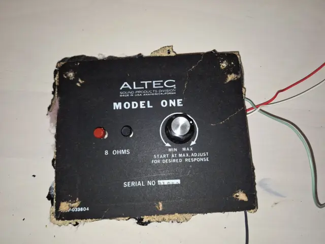 Altec Lansing Model One Frequenzweichen