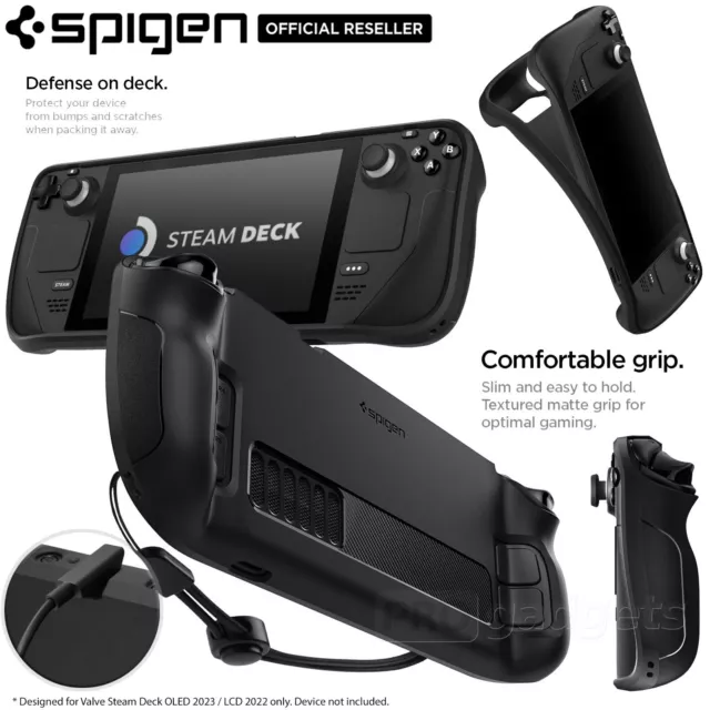 For Valve Steam Deck OLED/ LCD Case Genuine SPIGEN Rugged Armor Protective Cover