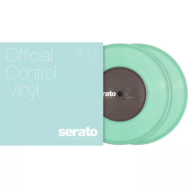 Serato - 7" Control Vinyl Performance-Serie Glow in the Dark Glow In The Dark