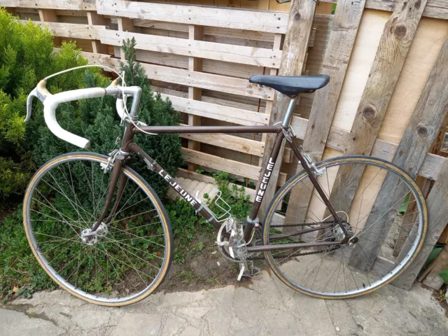 Ancien Vélo de Course Lejeune Tout Made in France Vintage Simplex Mafac Lyotard