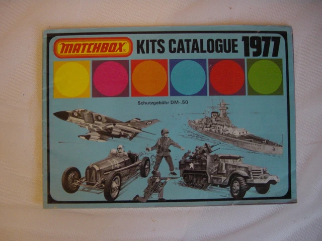 Matchbox   *** Katalog  1977  ***   DIN A4