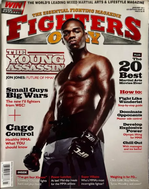 🔥🔥 JON JONES MMA UFC Fighters Only Magazine January 2011 🔥🔥 £4.01 ...