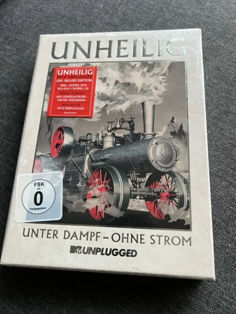Unheilig - Unter Dampf Ohne Strom | Limited Deluxe Box MTV Unplugged OVP 5-Disc