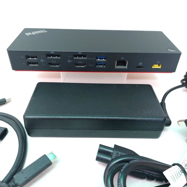 Cavo Lenovo ThinkPad Hybrid USB-C / USB-A 3 Ft - 03X7470 SC10Q13458 4X90U90618 (Ricondizionato Funzionante) - Foto 2
