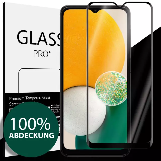 Display Voll Schutz Folie 9H  für Samsung A04s Gorilla Glas 5D gesamte Abeckung