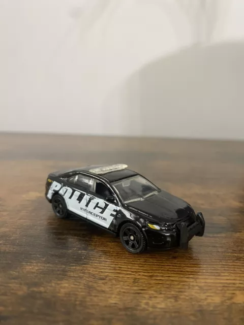 Matchbox Ford Police Interceptor (A) 1:64 Diecast Model Car Used Condition