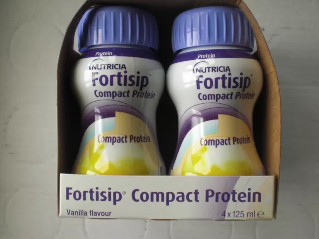 FORTISIP  COMPACT PROTEIN   PACK OF 4x125ml VANILLA DRINK