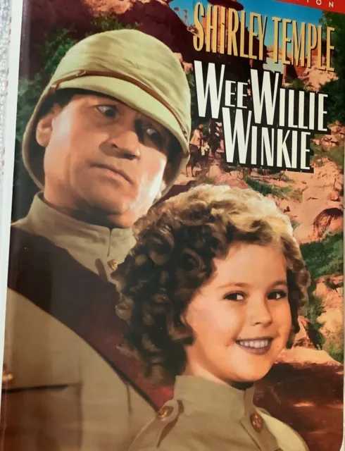 M3 Shirley Temple Wee Willie Winkle VHS 1994 Colorized Clamshell ED Movie Tape