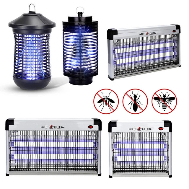 INSEKTENVERNICHTER GARTEN MÜCKENSCHUTZ Insektenfalle LED Indoor