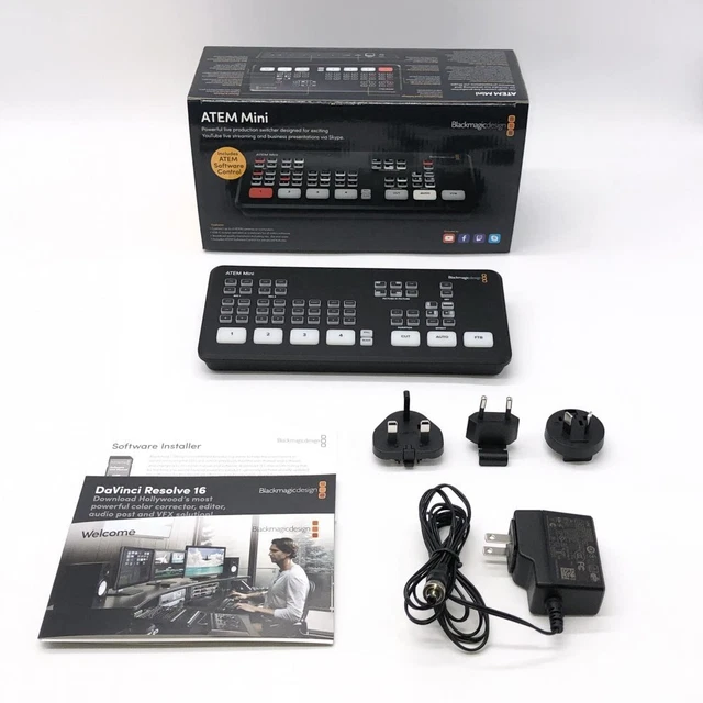 Blackmagic Design ATEM Mini Pro HDMI Live Stream Switcher 【Near Mint in BOX】3