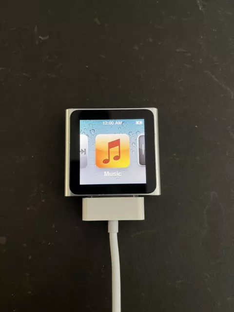 Genuine Apple iPod nano 6th Generation 8GB - Silver - See Description