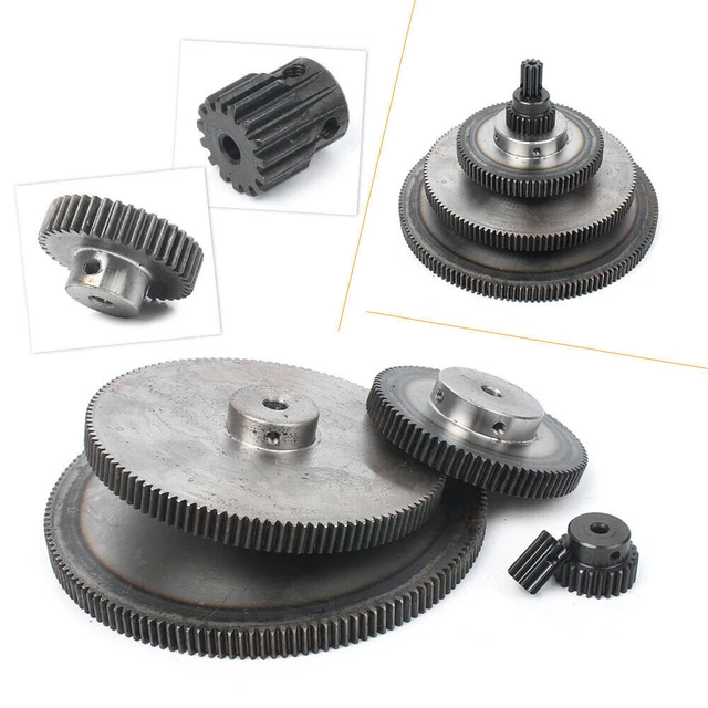 Ruota frontale High Precision 1 mod 10T-150T 45# ingranaggio in acciaio con passo