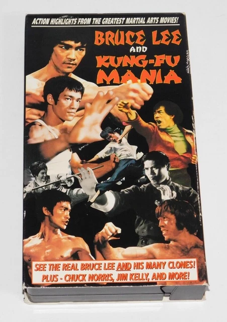 Bruce Lee Kung Fu Mania Vhs 1994 Martial Arts Action Movie 6 69