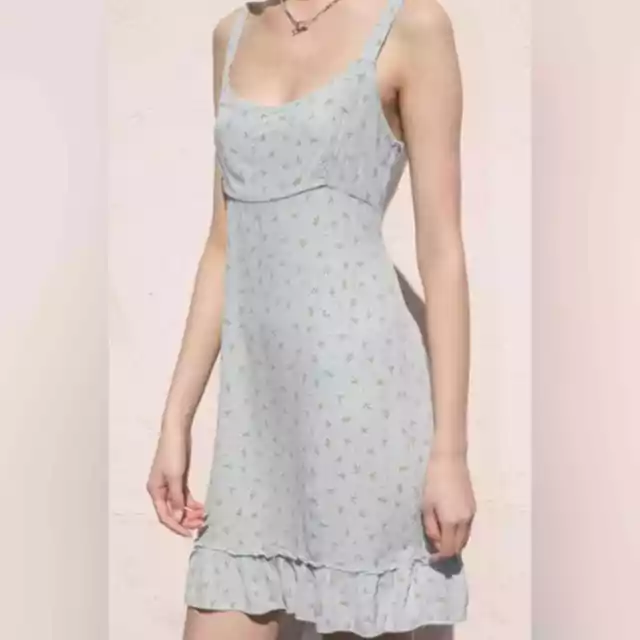 Brandy Melville Floral Colleen Dress OS NWOT Spaghetti Straps