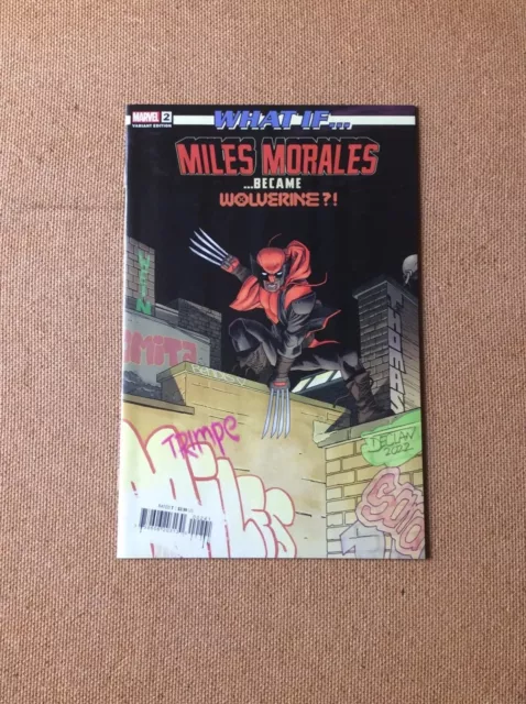 Marvel Comics What If Miles Morales #2 High Grade Variant Became Wolverine