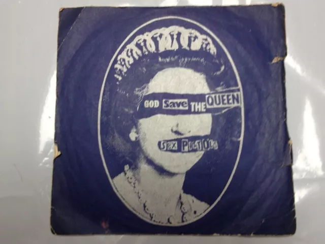 Sex Pistols 'God Save The Queen' Vinyl Single - 1977 Virgin Records