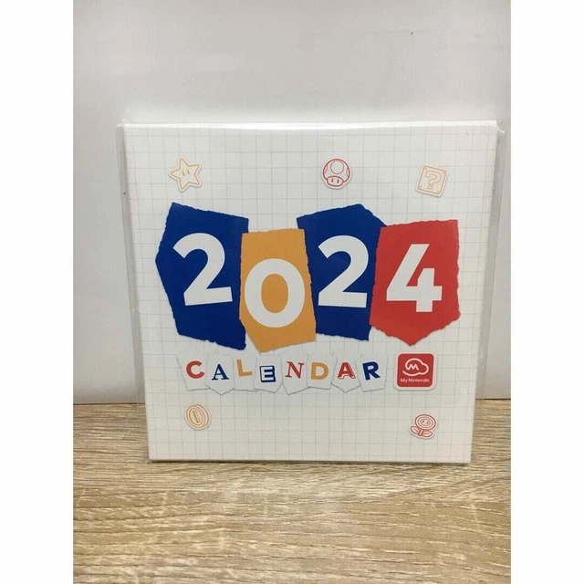 MY NINTENDO 2024 Calendar 20.00 PicClick