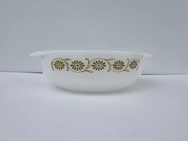 Vintage 1960's Pyrex VERITY Round Casserole Dish Agee Rare Promotional CR300