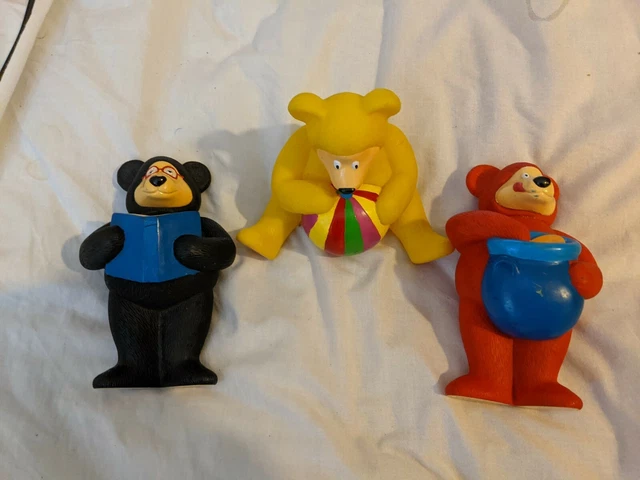 CITV TEDDYBEARS TV Series Bundle Of 3 Plastic Figures Robert Charles William 21.99 PicClick UK