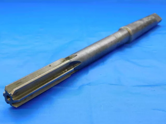 ARROW TOOL CO. 5/8 OD HSS REAMER MT2 SHANK 6 FL .625 .6250 ONSIZE 16 mm