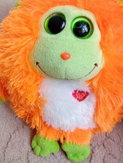 Ty Monstaz Chester Orange Plush Soft Toy Monster