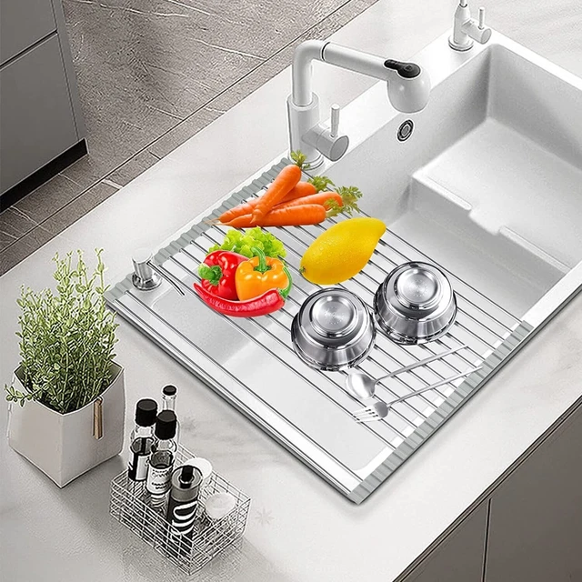 2 Scolapiatti In Legno Di Pino - Portapiatti, Portabottiglie, Griglia Multiuso Per Cucina O Studio, 32x13x11cm - Foto 3