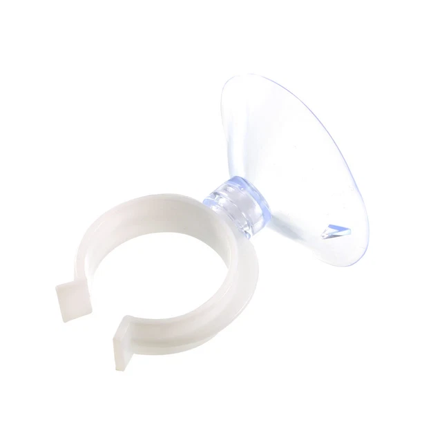 Aquarium Suction Cup Clips Airline Tube Holders Clamps for Fish Tank 24mm 12Pcs
