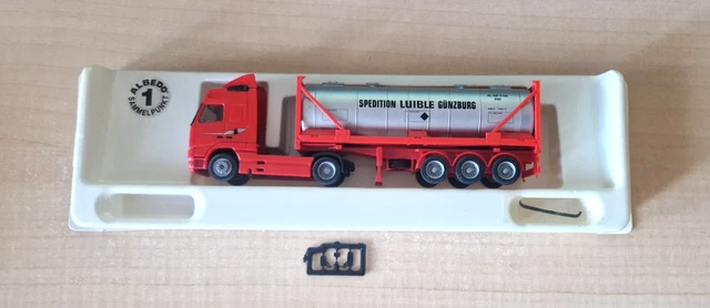 Deux Semi-remorques Porte-engins Herpa : Scania + MAN – Neufs Sous Blister