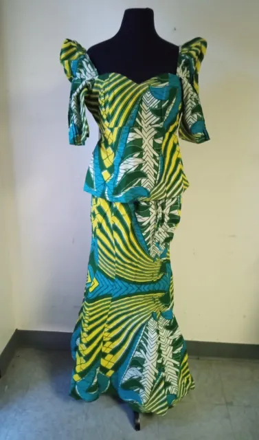 African ladies Attire - Skirt Set africa S Multicolor