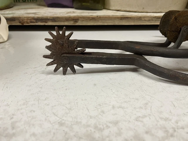 BURKE HOLMES (WAXAHACHIE, TX) Hand Forged Spurs $480.66 - PicClick CA