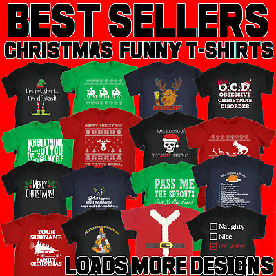 Christmas T-Shirts funny novelty t shirts jumper shirt xmas clothing gift gifts