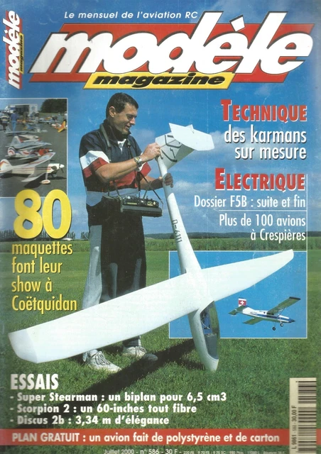 Revue Magazine RCM N°612 - Plan Encarté Dewoitine D-150 & P-51 Mustang - Occasion
