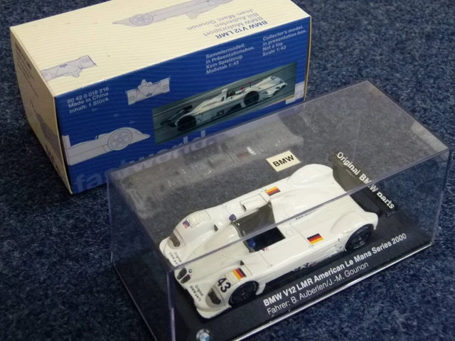 Die cast 1/43 Modellino Auto BMW V12 LMR 24H Le Mans 1999 P. Martini ***** - Dak Mantova sas