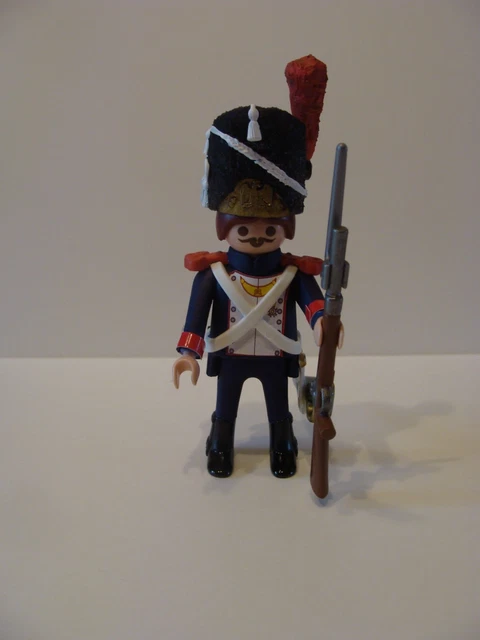 Playmobil Soldat Français Customisé #2 - Occasion Rare, Pièce Collector Pour Collection