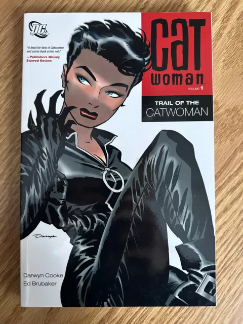 CATWOMAN Vol 1 Trail of the Catwoman TPB OOP DC Comics Ed Brubaker Darwyn Cooke