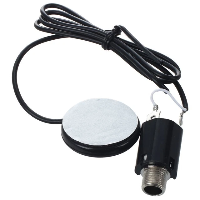 3X3X(Acoustic Pickup Piezo Transducer Jack for Guitar  Mandolin Q2Y4)