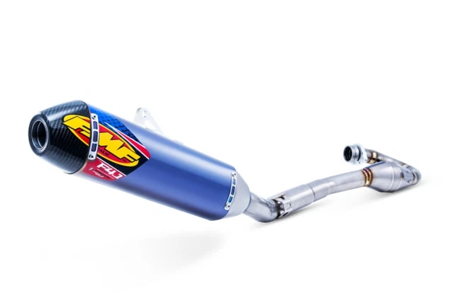 Blue Titanium Factory 4.1 Full Exhaust w/Megabomb FMF 044438 Yamaha YFZ450R/X