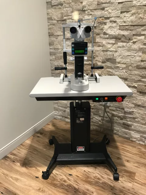 Laserex Ellex 3000LX Yag Laser w Factory Power Table 3000 LX