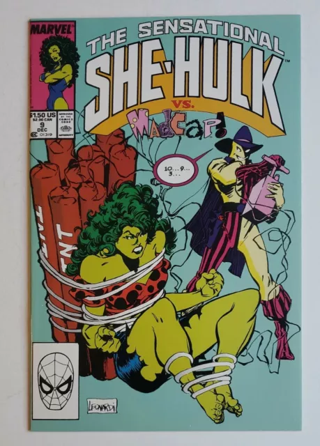 Sensational She Hulk 9 She Hulk Vs Madcap Marvel Comics 19 95 Picclick