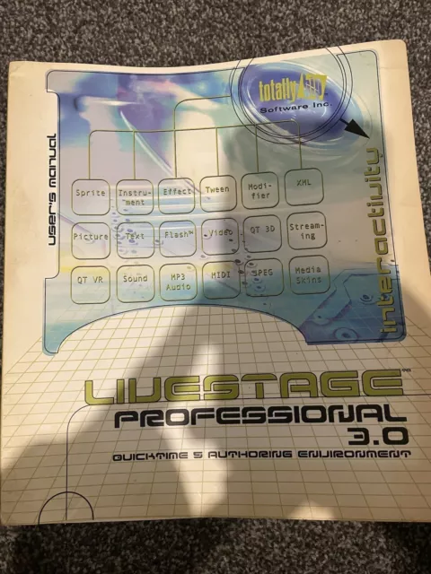 Livestage Professional 3.0 QuickTime Authoring Environment Apple Mac 2001 Manual