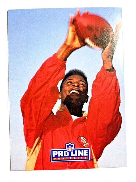 Pro Line Jerry Rice Card CARTE DE FOOTBALL HOF'er JERRY RICE 49ers, Raiders 1991 Pro Line #201 ...